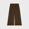Pantalones Docks en gabardina de lana elástica Pantalones Docks en gabardina de lana elástica