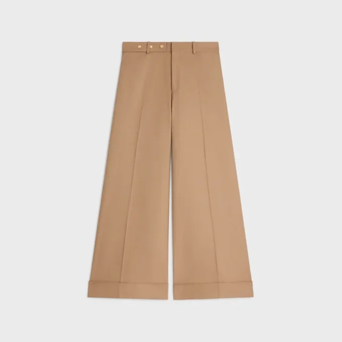 Pantalones Docks en sarga de algodón Pantalones Docks en sarga de algodón