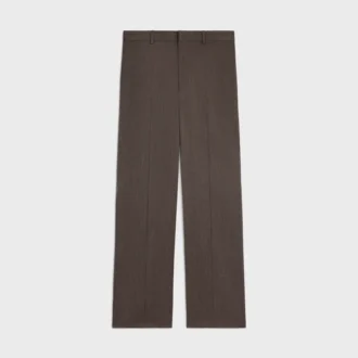 Pantalones Ethan de gabardina de lana