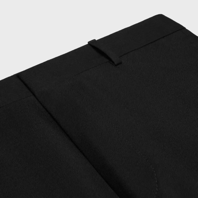 Pantalones Ethan de gabardina de lana Pantalones Ethan de gabardina de lana
