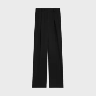 Pantalones Jazz de lana con diseño diagonal Pantalones Jazz de lana con diseño diagonal