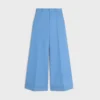 Pantalones largos Docks de lana con diseño diagonal Pantalones largos Docks de lana con diseño diagonal