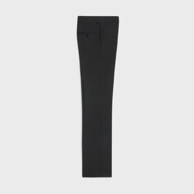 Pantalones Mods de franela a tres rayas Pantalones Mods de franela a tres rayas