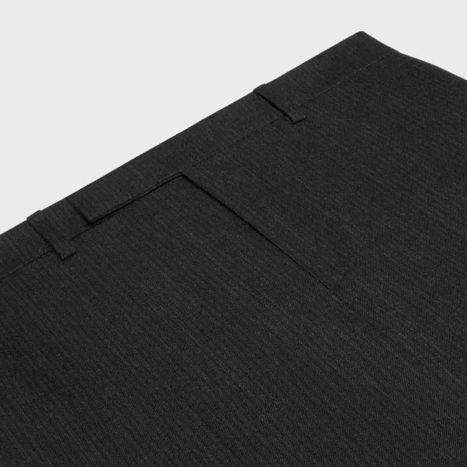 Pantalones Mods de franela a tres rayas Pantalones Mods de franela a tres rayas