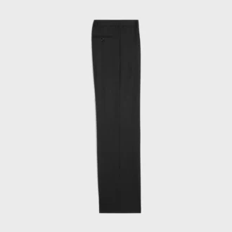 Pantalones Sorbonne de lana a rayas