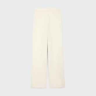 Pantalones Triomphe en sarga de algodón