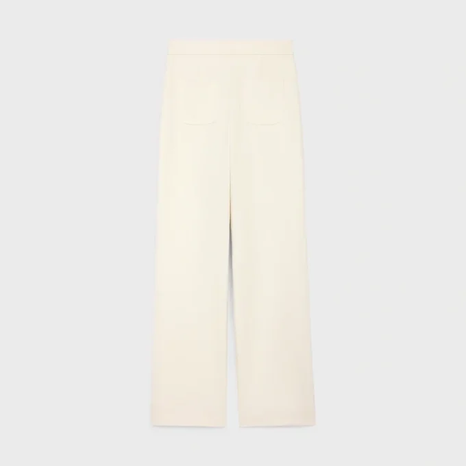 Pantalones Triomphe en sarga de algodón