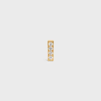 Pendientes CELINE Line en oro amarillo y diamantes