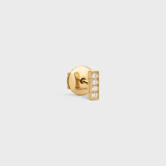 Pendientes CELINE Line en oro amarillo y diamantes
