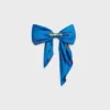 Pinza para el pelo CELINE Big Ribbon en seda y acero