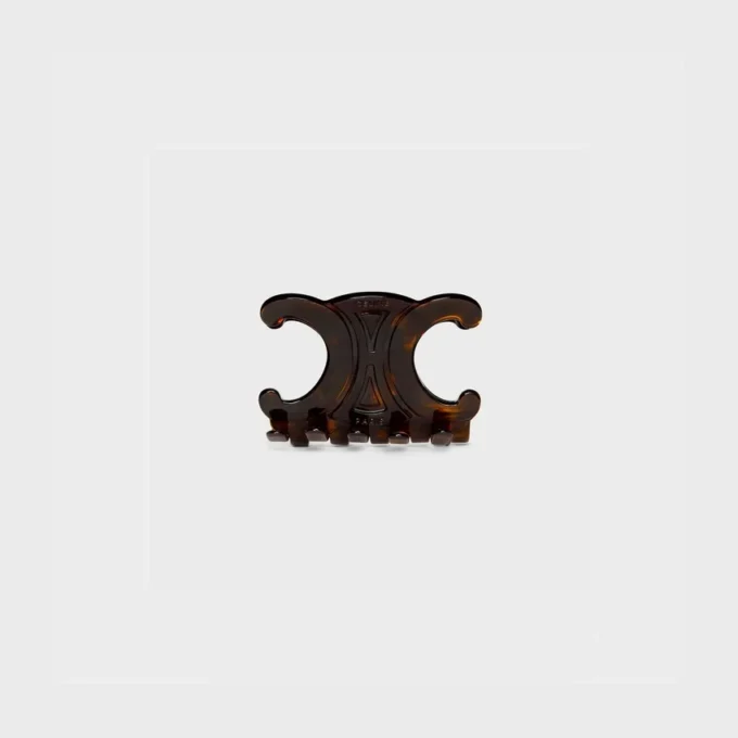 Pinza para el pelo grande de CELINE en acetato Pinza para el pelo grande de CELINE en acetato