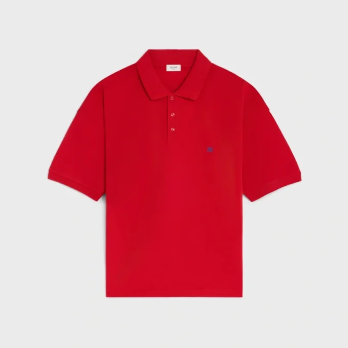 Polo de jersey de algodón piqué Polo de jersey de algodón piqué