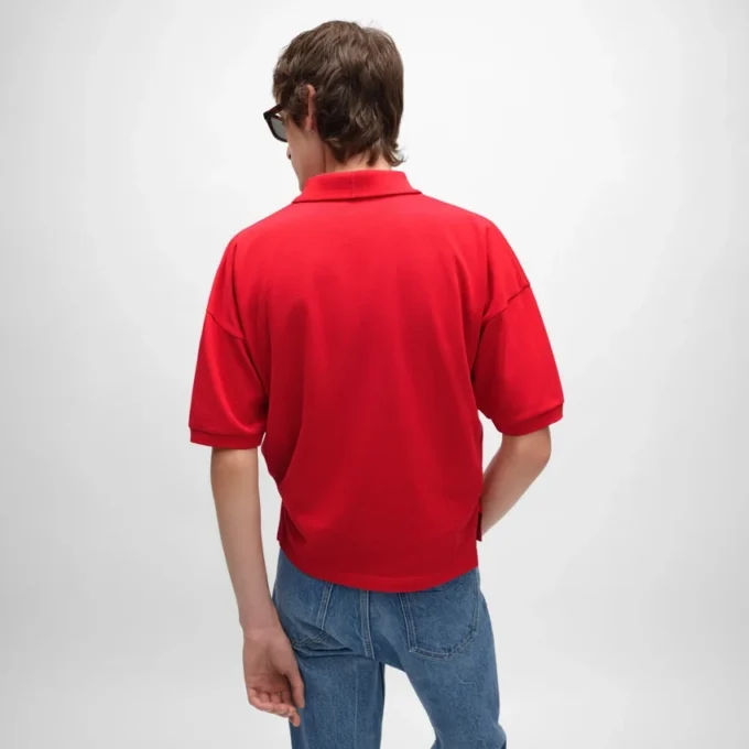 Polo de jersey de algodón piqué Polo de jersey de algodón piqué