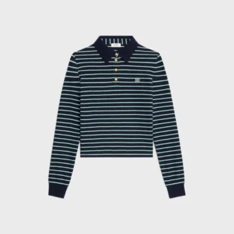 Polo Triomphe en jersey a rayas