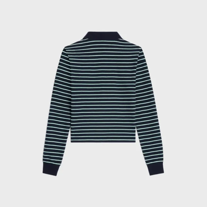 Polo Triomphe en jersey a rayas Polo Triomphe en jersey a rayas