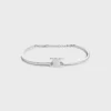 Pulsera articulada Triomphe en latón con acabado en rodio Pulsera articulada Triomphe en latón con acabado en rodio