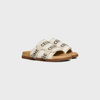 Sandalia Pitea de lona con jacquard «CELINE» Sandalia Pitea de lona con jacquard «CELINE»