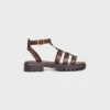 Sandalias CELINE Clea Triomphe en piel de becerro – Curtido vegetal Sandalias CELINE Clea Triomphe en piel de becerro – Curtido vegetal
