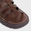 Sandalias CELINE Clea Triomphe en piel de becerro – Curtido vegetal Sandalias CELINE Clea Triomphe en piel de becerro – Curtido vegetal