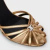 Sandalias CELINE Triomphe en piel de cordero laminada