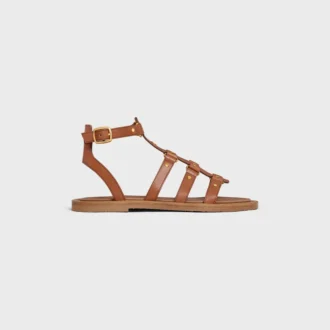 Sandalias gladiadoras CELINE Lympia en piel de becerro