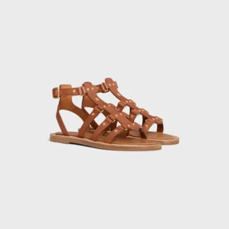 Sandalias gladiadoras CELINE Lympia en piel de becerro
