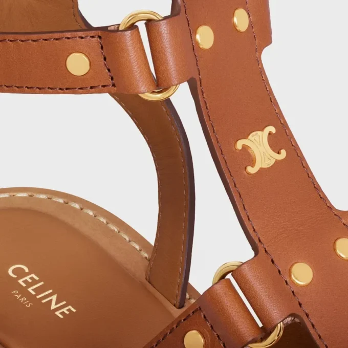 Sandalias gladiadoras CELINE Lympia en piel de becerro Sandalias gladiadoras CELINE Lympia en piel de becerro