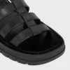 Sandalias gladiadoras CELINE Triomphe en piel de becerro – Curtido vegetal Sandalias gladiadoras CELINE Triomphe en piel de becerro – Curtido vegetal