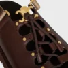 Sandalias gruesas CELINE Billie en piel de becerro y tejido Sandalias gruesas CELINE Billie en piel de becerro y tejido