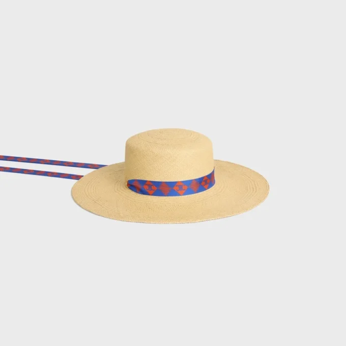 Sombrero de paja con lazo Sombrero de paja con lazo