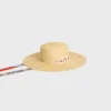 Sombrero de paja con lazo