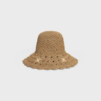 Sombrero Triomphe de rafia calada