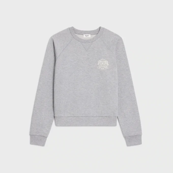 Sudadera Blason de algodón y cachemira Sudadera Blason de algodón y cachemira