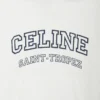 Sudadera con capucha CELINE de algodón felpudo Sudadera con capucha CELINE de algodón felpudo