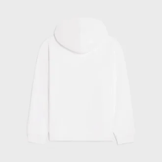 Sudadera con capucha de felpa de algodón