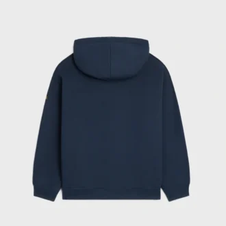 Sudadera con capucha de felpa de algodón