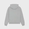 Sudadera con capucha holgada y cremallera en felpa de algodón Sudadera con capucha holgada y cremallera en felpa de algodón