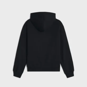 Sudadera holgada con capucha CELINE de felpa de algodón