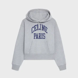Sudadera holgada con capucha de felpa de algodón