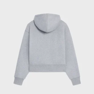 Sudadera holgada con capucha de felpa de algodón