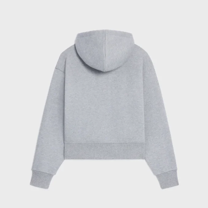 Sudadera holgada con capucha de felpa de algodón