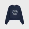Sudadera holgada de felpa de algodón