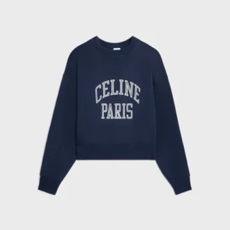 Sudadera holgada de felpa de algodón