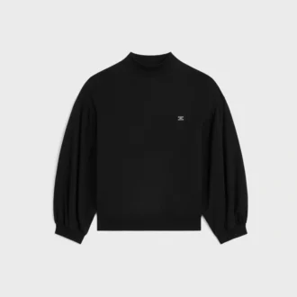 Sudadera holgada de felpa de algodón
