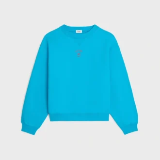 Sudadera holgada de felpa de algodón