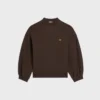 Sudadera holgada de felpa de algodón