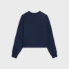 Sudadera holgada de felpa de algodón