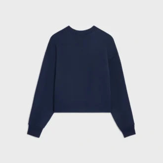 Sudadera holgada de felpa de algodón