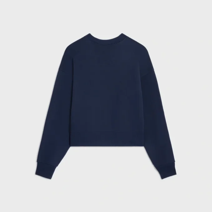 Sudadera holgada de felpa de algodón