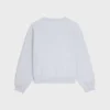 Sudadera holgada de felpa de algodón